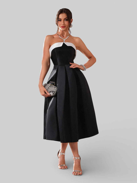 Vestido de Festa Midi Formal Dress