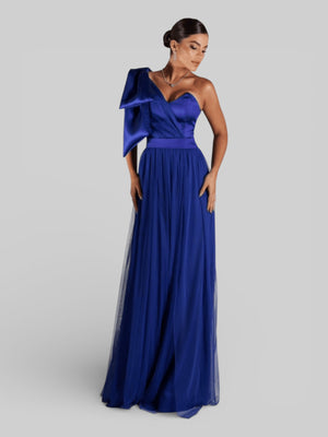 Vestido de Festa Um Ombro Só Tule Aurea Dress - Aurea Dress