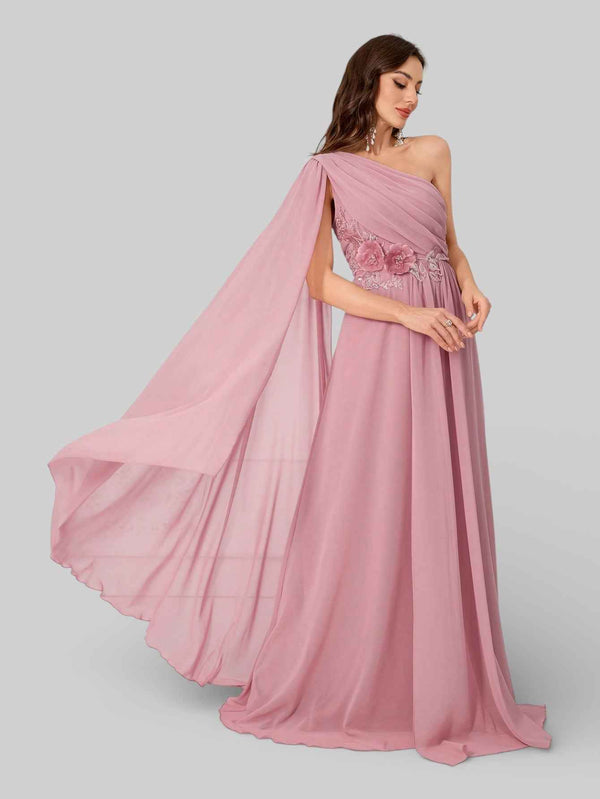 Vestido de Festa Nula Manga Bordado Ribbon Premium