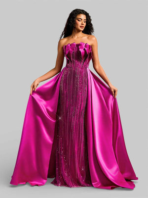 Vestido de Festa Longo Super Luxo Paetê Serena