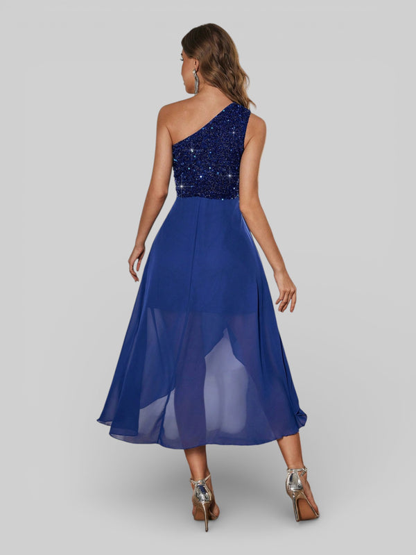 Vestido de Festa Curto Lantejoulas Belle - Aurea Dress