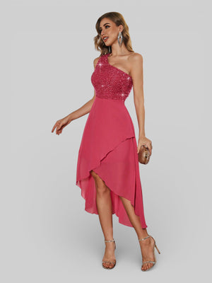 Vestido de Festa Curto Lantejoulas Belle - Aurea Dress