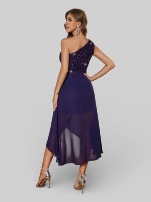Vestido de Festa Curto Lantejoulas Belle - Aurea Dress