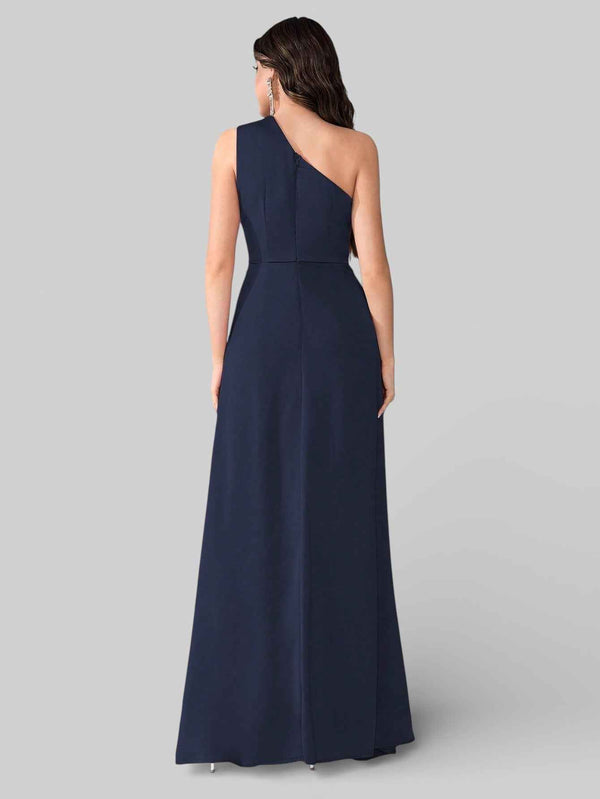 Vestido de Festa Alça Única Pedrarias