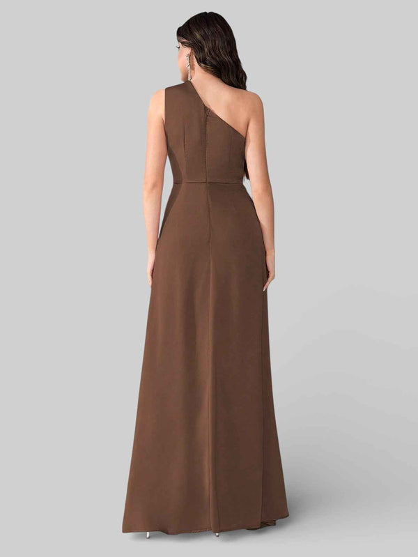Vestido de Festa Alça Única Pedrarias