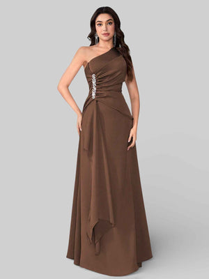 Vestido de Festa Alça Única Pedrarias