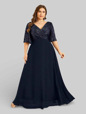 Vestido de Festa com Lantejoulas Vivace