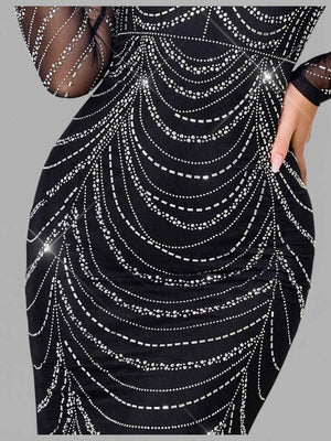 Vestido de Festa Longo Super Luxo Califórnia New
