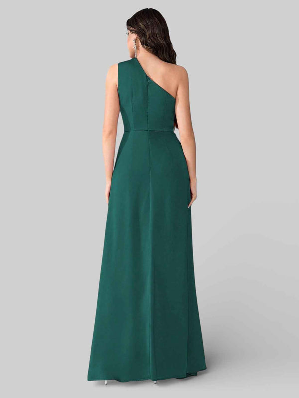 Vestido de Festa Alça Única Pedrarias