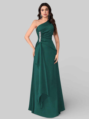 Vestido de Festa Alça Única Pedrarias