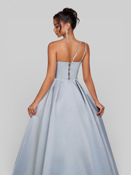 Vestido de Festa Alça Única Paetê Serenity - Aurea Dress