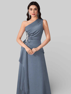 Vestido de Festa Alça Única Pedrarias