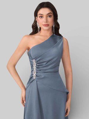 Vestido de Festa Alça Única Pedrarias