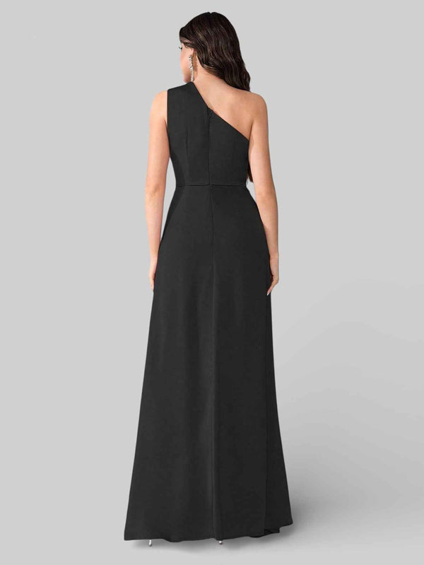 Vestido de Festa Alça Única Pedrarias
