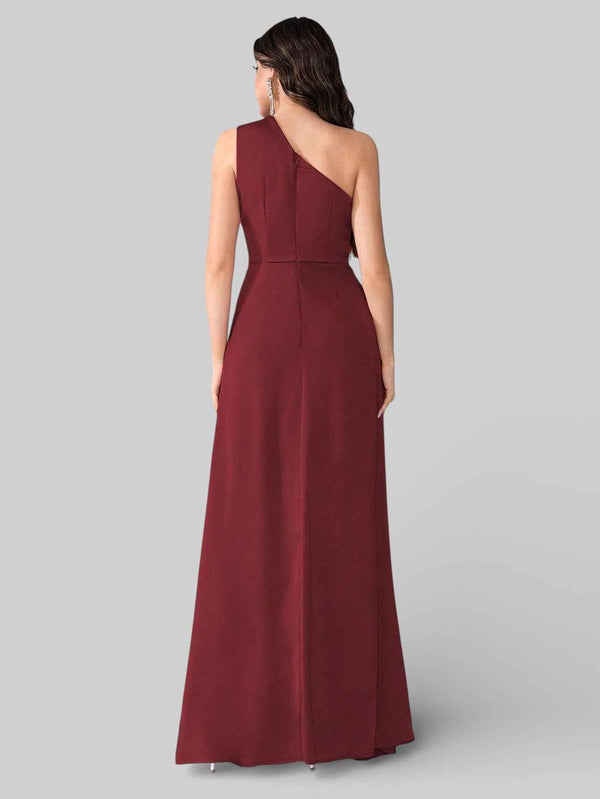 Vestido de Festa Alça Única Pedrarias