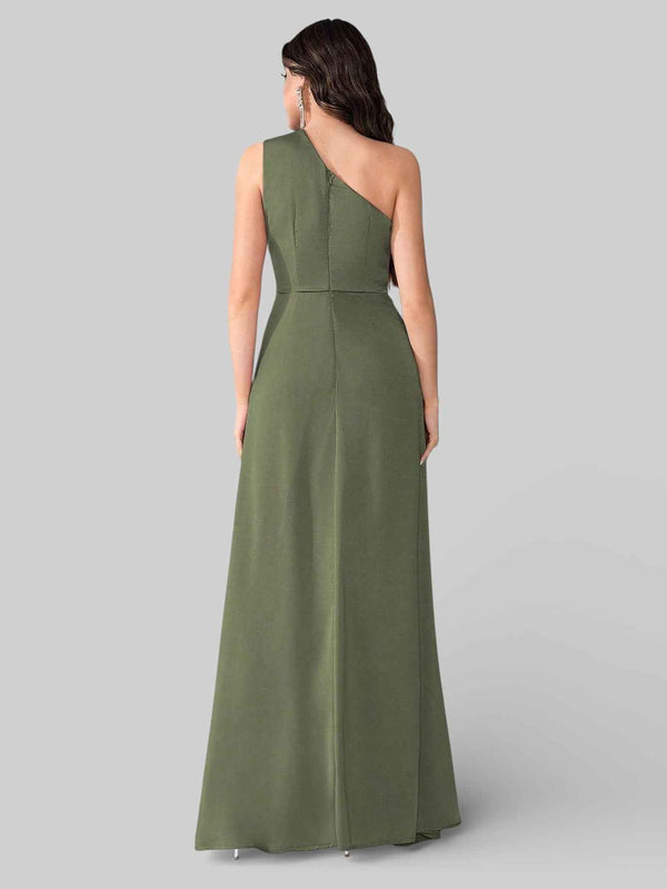 Vestido de Festa Alça Única Pedrarias