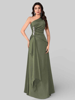 Vestido de Festa Alça Única Pedrarias