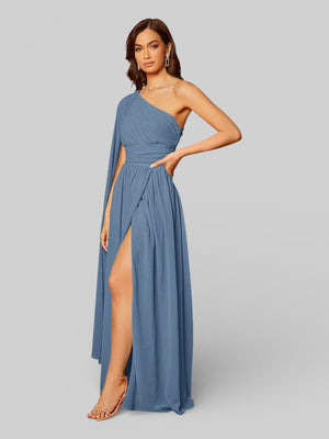 Vestido Longo com Fenda Castelli - Aurea Dress