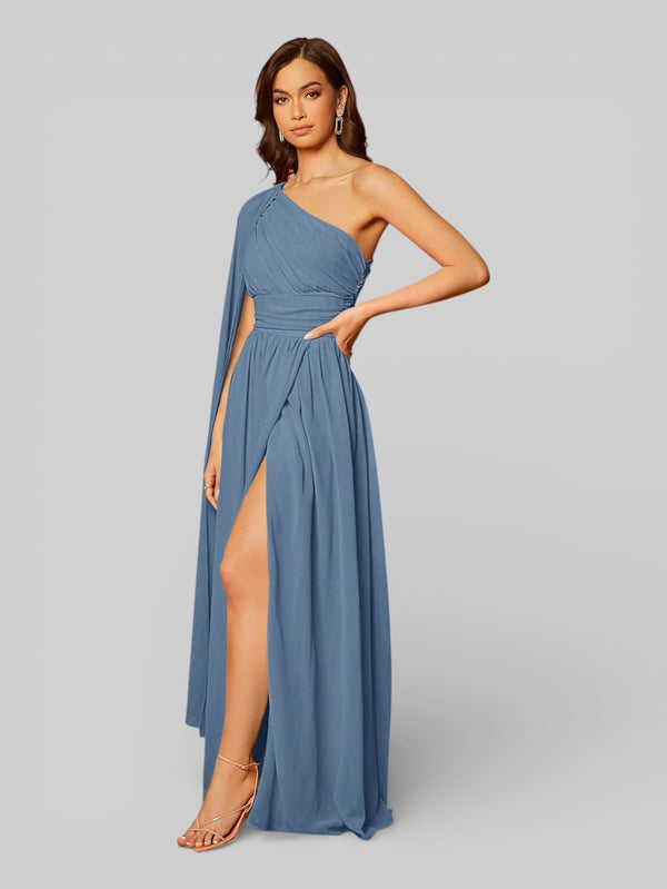 Vestido Longo com Fenda Castelli - Aurea Dress