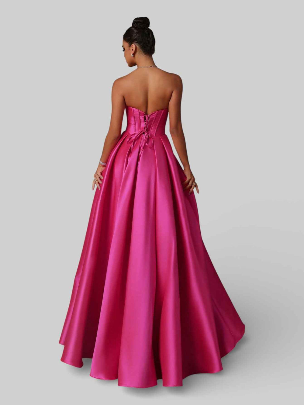 Vestido de Festa Prada Acetinado Milão