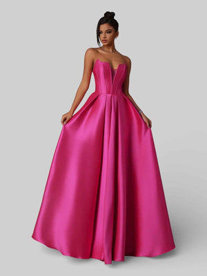 Vestido de Festa Prada Acetinado Milão