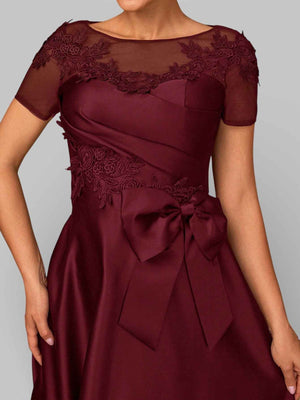 Vestido de Festa Longo Bordado Mãe da Noiva