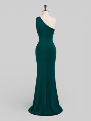 Vestido de Festa Nula Manga Plissado Pedrarias Leona - Aurea Dress
