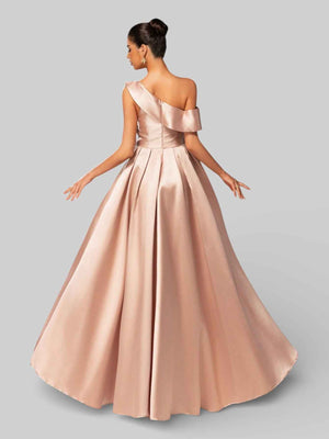 Vestido de Festa Zibeline Luxo Assimétrico
