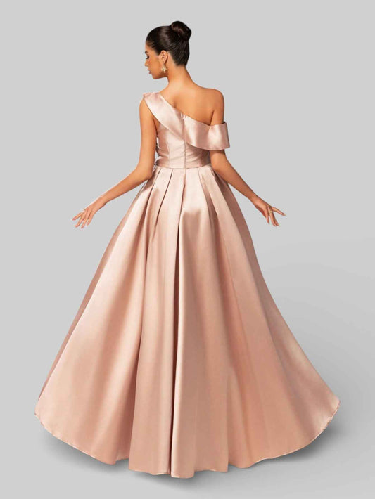 Vestido de Festa Zibeline Luxo Assimétrico
