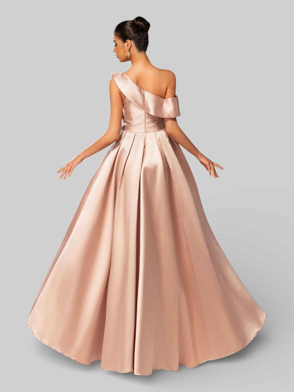 Vestido de Festa Zibeline Luxo Assimétrico