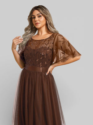 Vestido de Festa Longo Plus Size Village - Aurea Dress