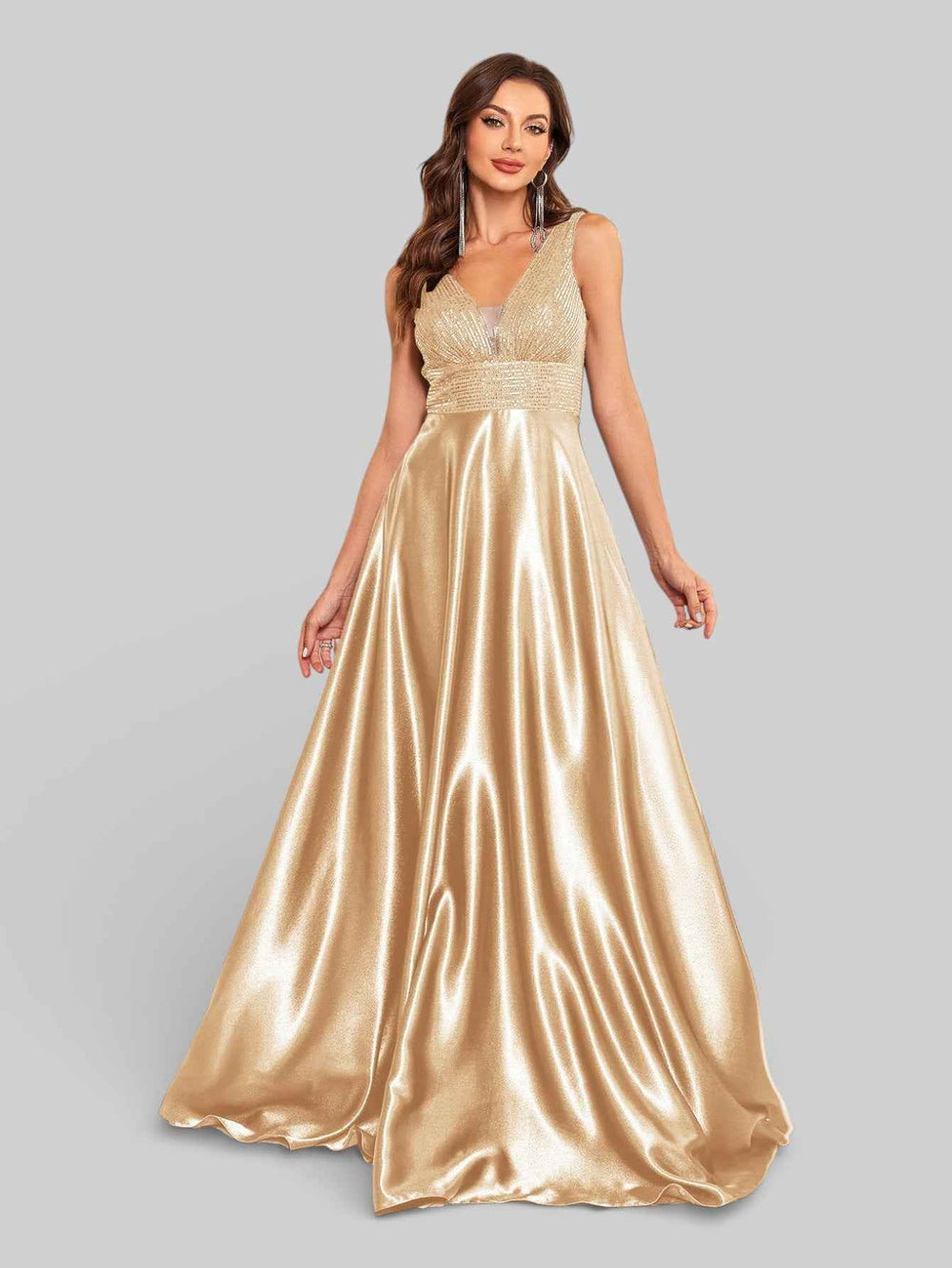 Vestido de Festa Lantejoulas Bariloche