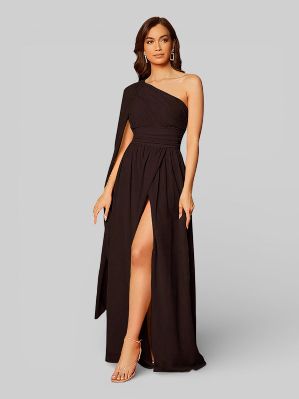 Vestido Longo com Fenda Castelli - Aurea Dress