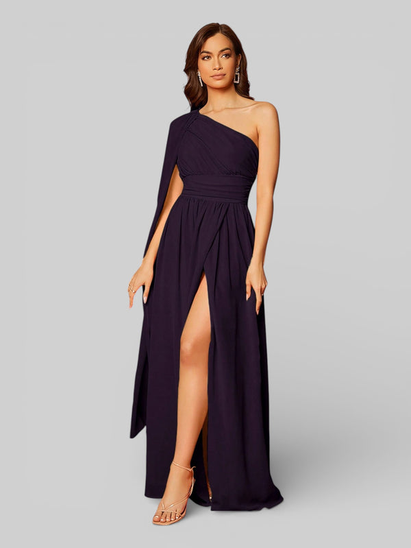Vestido Longo com Fenda Castelli - Aurea Dress