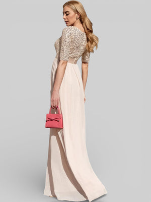 Vestido de Festa Plus Size Manga Longa Dallas - Aurea Dress