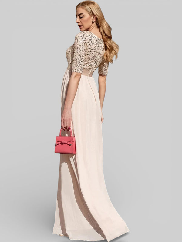 Vestido de Festa Plus Size Manga Longa Dallas - Aurea Dress