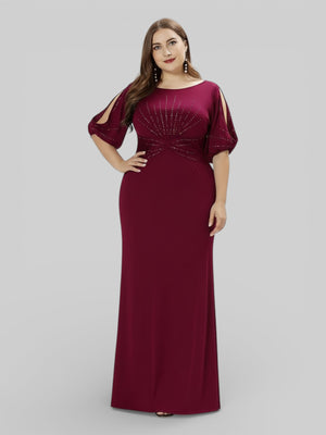 Vestido Longo Plus Size Bloom - Aurea Dress