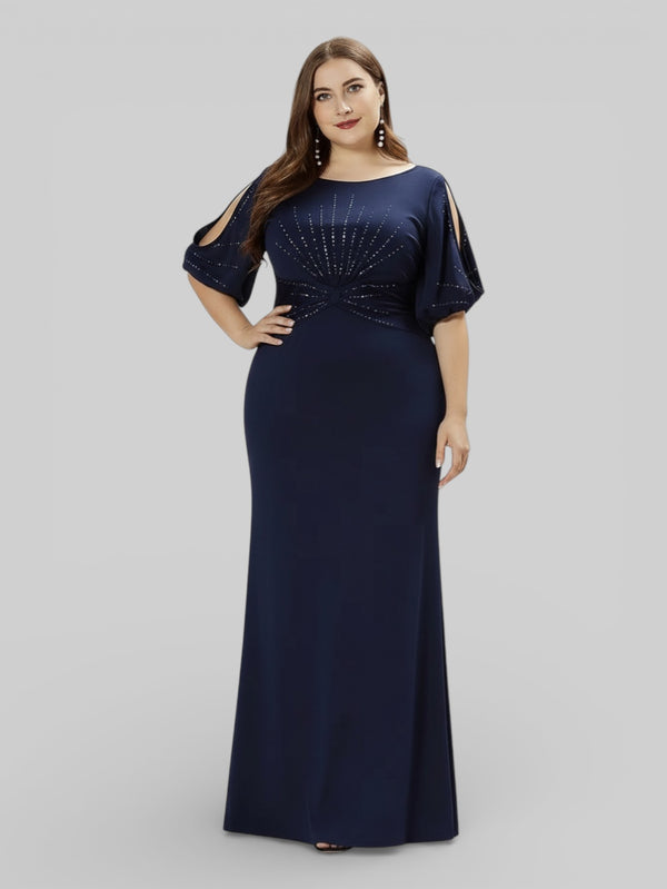 Vestido Longo Plus Size Bloom - Aurea Dress