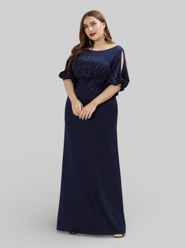 Vestido Longo Plus Size Bloom - Aurea Dress