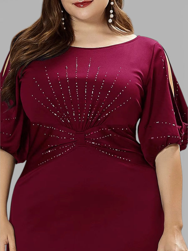 Vestido Longo Plus Size Bloom - Aurea Dress
