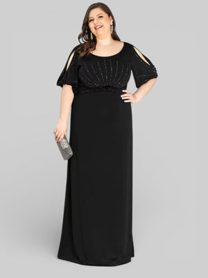 Vestido Longo Plus Size Bloom - Aurea Dress