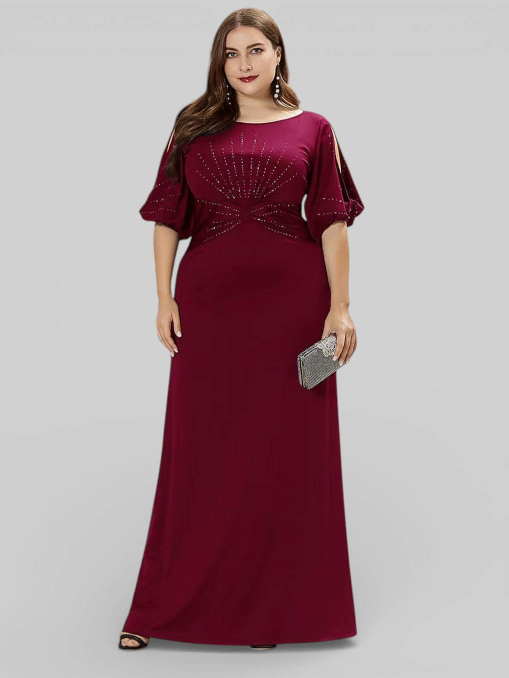 Vestido Longo Plus Size Bloom