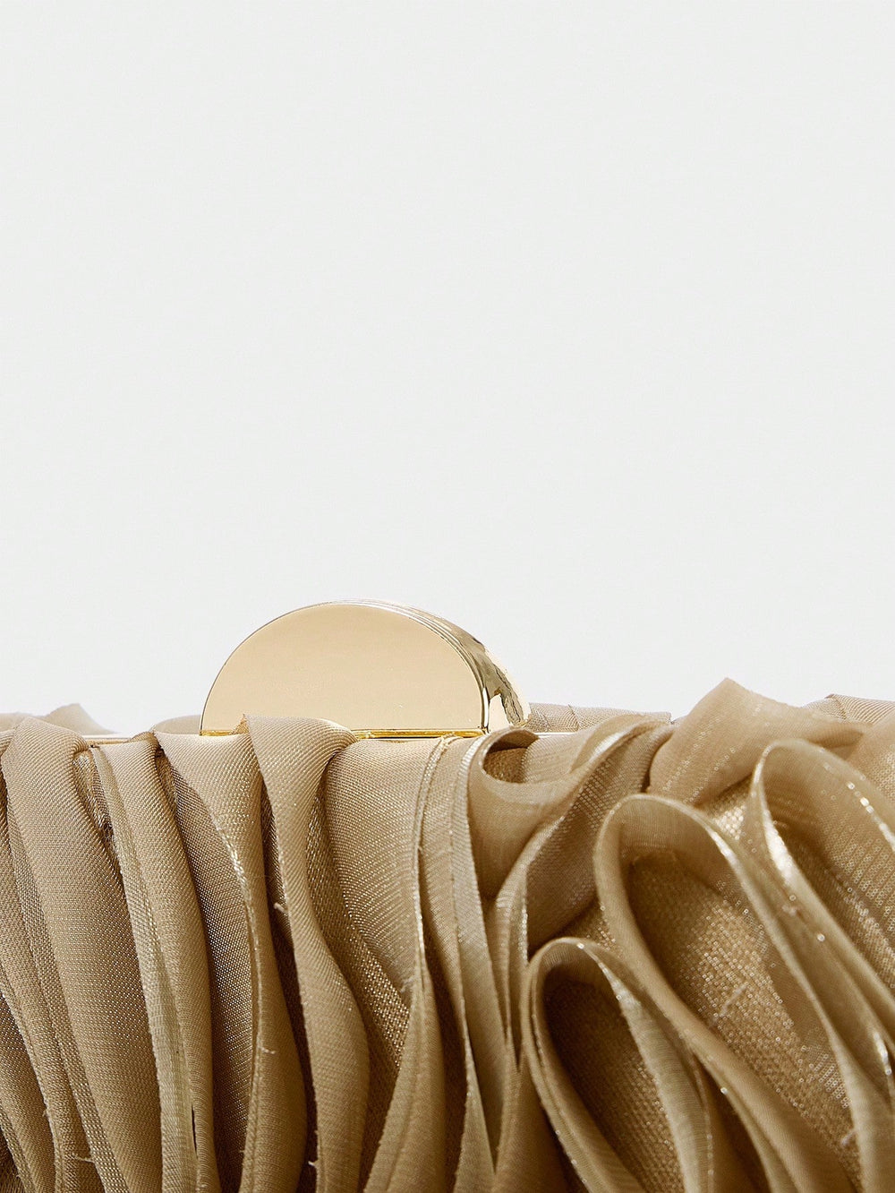 Bolsa de Festa Clutch de Luxo Franzido Paris - Aurea Dress