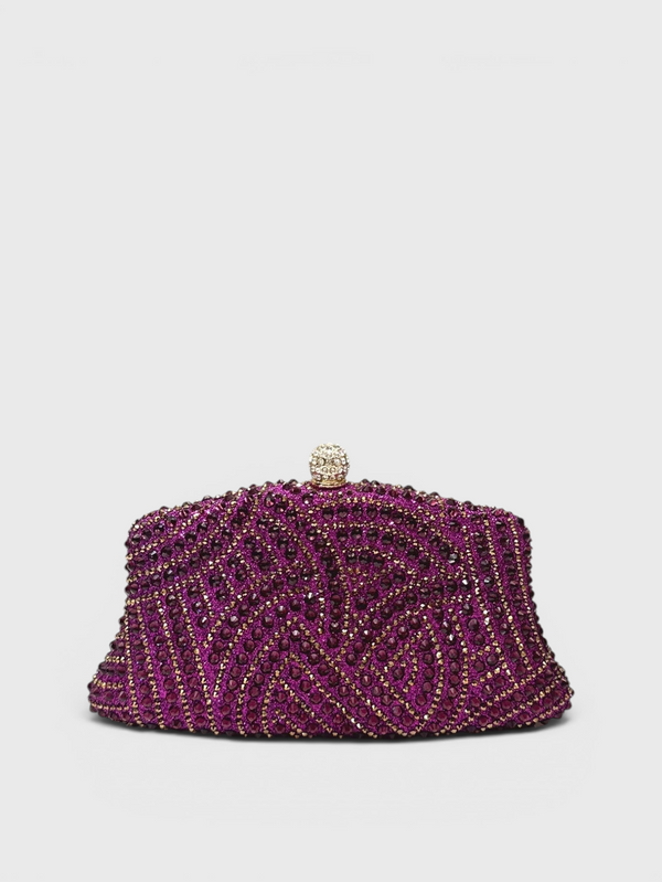 Bolsa Cluth de Festa Pedrarias Premium Fecho de Pressão