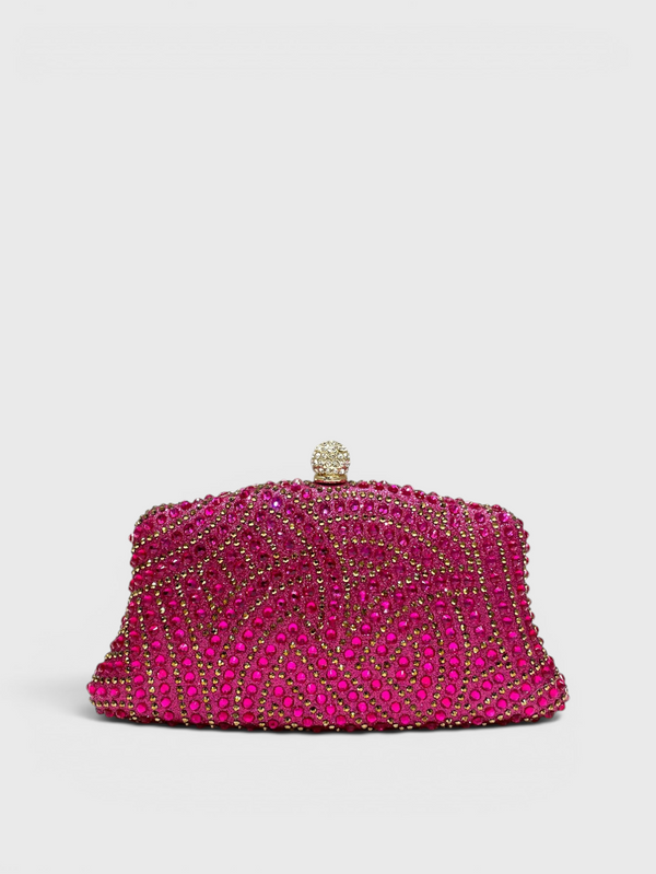 Bolsa Cluth de Festa Pedrarias Premium Fecho de Pressão