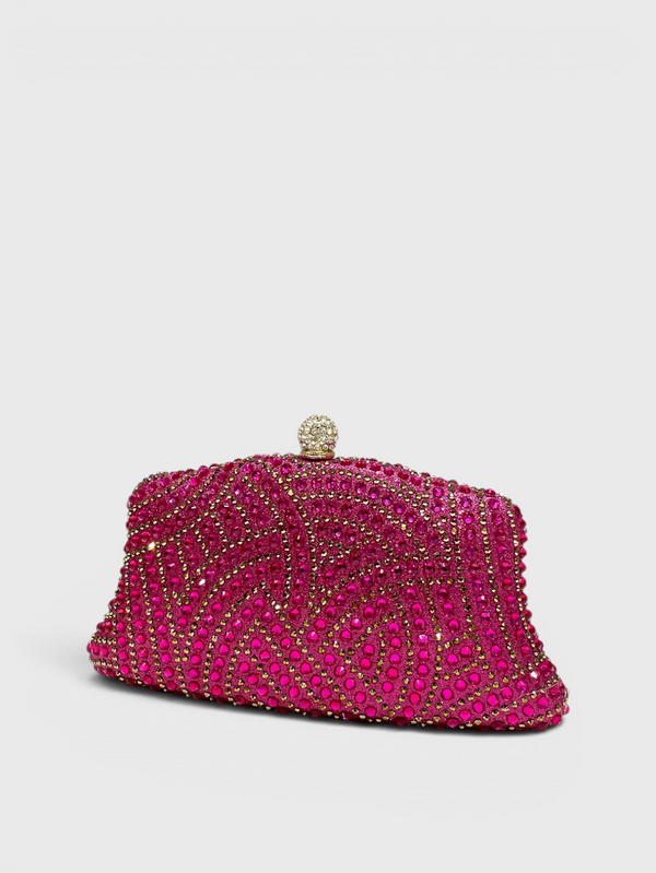 Bolsa Cluth de Festa Pedrarias Premium Fecho de Pressão