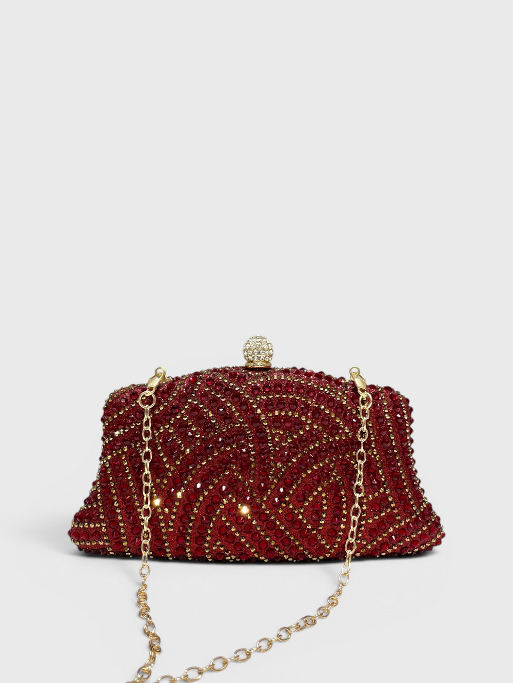 Bolsa Cluth de Festa Pedrarias Premium Fecho de Pressão