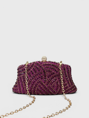 Bolsa Cluth de Festa Pedrarias Premium Fecho de Pressão