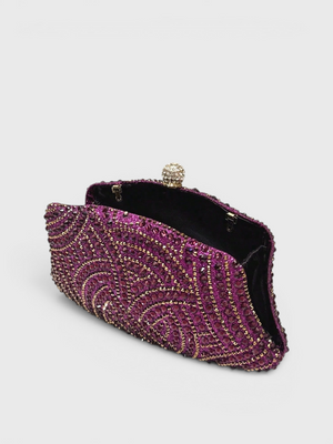Bolsa Cluth de Festa Pedrarias Premium Fecho de Pressão