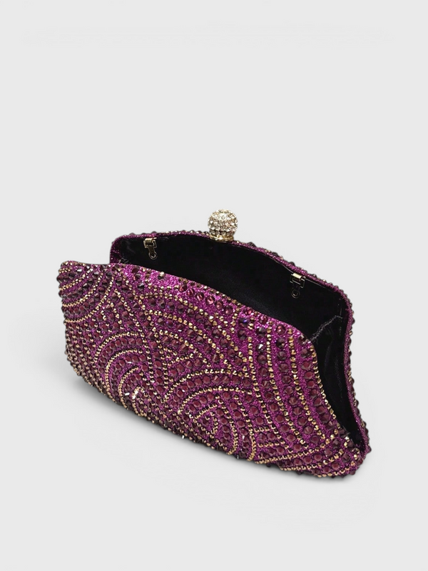 Bolsa Cluth de Festa Pedrarias Premium Fecho de Pressão